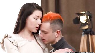 Day pickup ends with a hot hookup for sex with a young babe