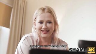 Mature woman fucks to keep her silence