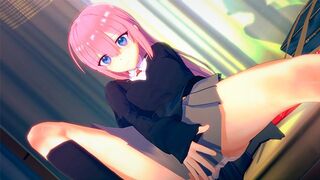 Mini-skirted schoolgirl Shikimori gets fucked hard in a steamy hentai scene