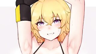 Yang teaches the art of edging with her mouth