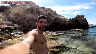 Skinny teen gets fucked on the nude beach in public