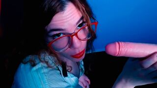 A hot teacher gives a lesson on intimacy with her students in an ASMR roleplay video