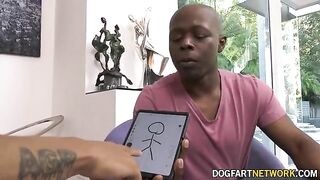 Cougar landlord Dee Williams gets rent in form of two BBCs, a common theme in DogfartNetwork content