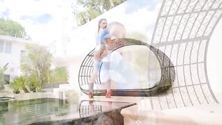 Brunette Asian teen Hime Marie gets her asshole gapped and stuffed with cum