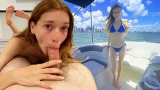 I took my GF Jessica Marie on a boat ride and got intimate