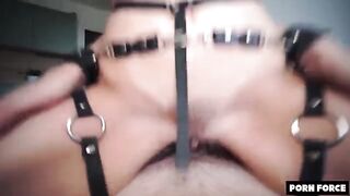Petite teen gets used as a toy for hardcore sex, a perfect vid!