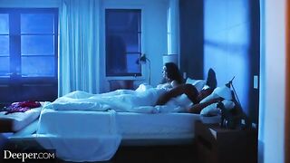 The Goddess Elena Koshka is having a thrilling threesome in an intense scene