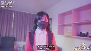Yumeko Kakegurui loses a bet, gets fucked raw and cumswallow