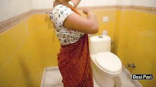 Desi Pari got fucked by a neighbor at his place with clear Hindi audio