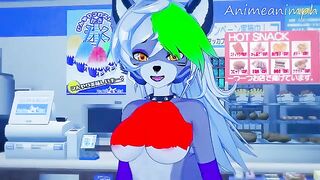 Roxanne Wolf gets fucked by a Five Nights at Freddy’s twist