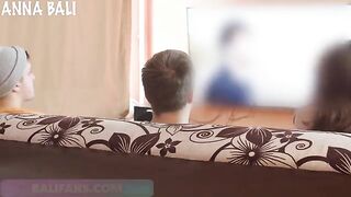 A narrow escape after a risky blowjob on the couch with a stranger
