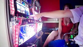 That's what double jackpot means - you get two girls to fuck you