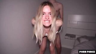 Big Booty Blonde Submissive in the College Dorm - MiradaVID - Bleached Raw - Ep 33