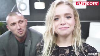 Russian blonde Alexa Flexy gets her pussy and ass hammered hard by a huge cock