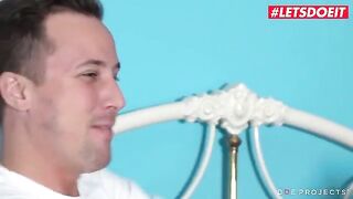 Hot American babes Valentina Nappi and Abella Danger getting fucked hard
