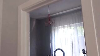 An electrician came to fix the wire and got intimate with the wife