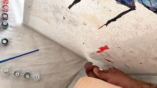 A mature woman has plastic surgery and her husband films it all