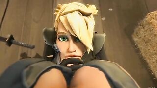 Compilation of blowjobs with Fortnite characters in the hottest scenes