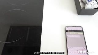 Small Italian beauty doesn't mind getting fucked by strangers during lockdown