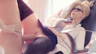 Overwatch Mercy animations by redscarlet28 (2021)