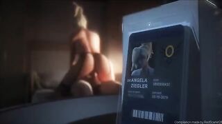 Overwatch Mercy animations by redscarlet28 (2021)