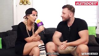 Ebony German pornstar Josy Black rides amateur cock