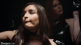 Mistress Maitland pushes sub Emily to her limits in intense scene