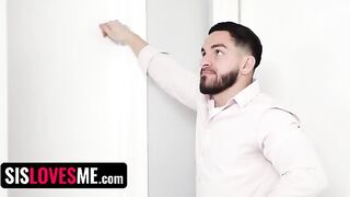 Clever stepsis Vivian Taylor gets impregnated by her stepbrother