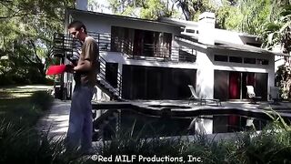 A housewife gets her needs met, cheating on her husband with a young man
