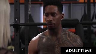 The hottest ebony chick Zaawaadi gets her pussy and ass smashed hard