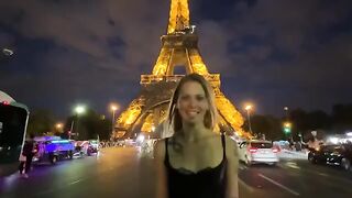 I love being slapped, choked and fucked hard on a couch in Paris