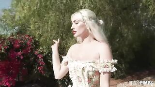 Skye Blue delivers a sloppy blowjob and more for Jay Romero