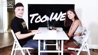The HGF Experience Live Sex Gameshow - Chase Man takes on petite hottie