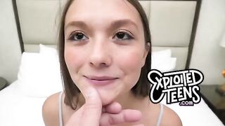 Brand new 18 y.o. star gets fucked and shows her skills in cock sucking
