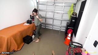 Naughty lady Demi Diveena fucks to get her car insured