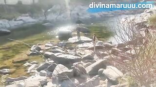 A couple has sex on the public hills of Cordoba
