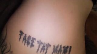 The guy roughly fucked his girlfriend with a passionate intensity
