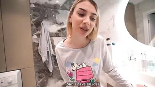 A step sister is giving me a lesson on sex and endurance