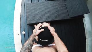 Bikini girl Hansel Grettel gets fucked hard by a big dick in POV
