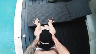 Bikini girl Hansel Grettel gets fucked hard by a big dick in POV