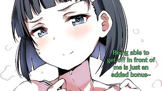 Sword Art Online: Suguha Kirigaya's Big Tits JOI - A Steamy Anime Adventure