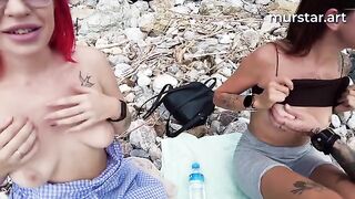Bloggers found simpletons to have sex in public for money, just like Toma Mur’s daring beach pickups