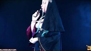 I told a nun a fib, she punished me with her strap-on