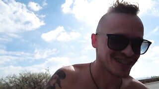 Stupid bitches believed we were bloggers and allowed us to fuck them on the beach