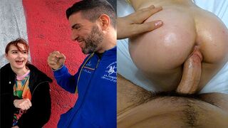 Submissive Russian teen gets picked up on the street and fucked
