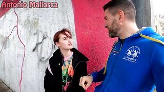 Submissive Russian teen gets picked up on the street and fucked