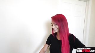 Tattooed slut Demi Rhoades gets her pussy railed in 4K