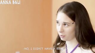 A cute baby has sex with her stepfather for the first time, caught live
