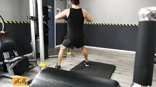 I was crushed on my fitness colleague, so we fucked in the gym restroom