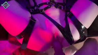 A nun costume party turns into rough stepbrother sex